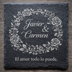 Set in Stone Slate Coasters