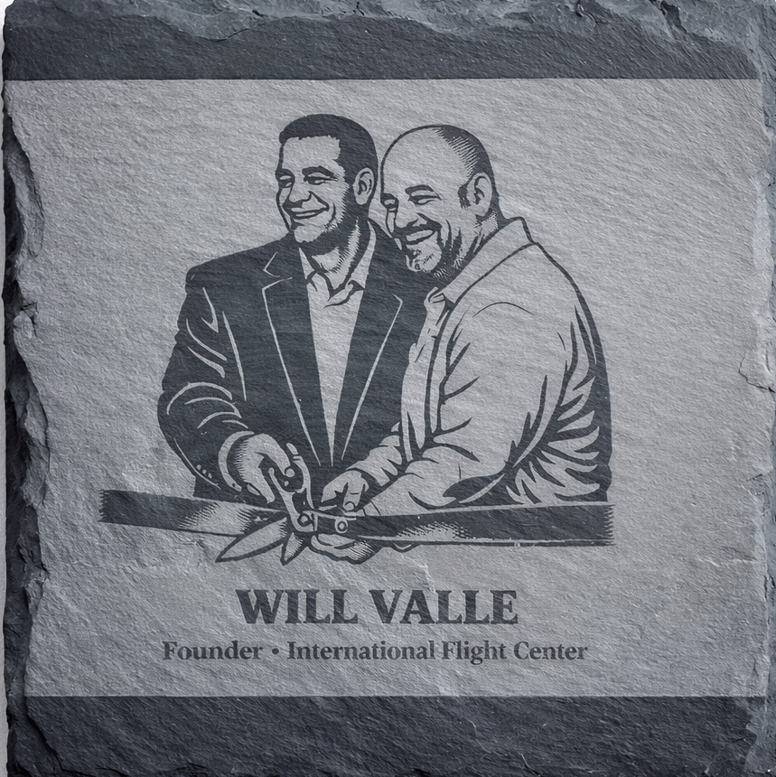 Set in Stone Slate Coasters