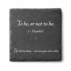 Set in Stone Slate Coasters