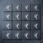 Set in Stone Slate Coasters